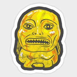 The Golden Idol Sticker